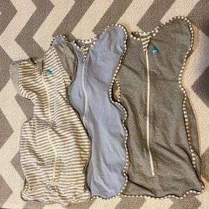 3 Medium Love to Dream Swaddle Up sleep sacks